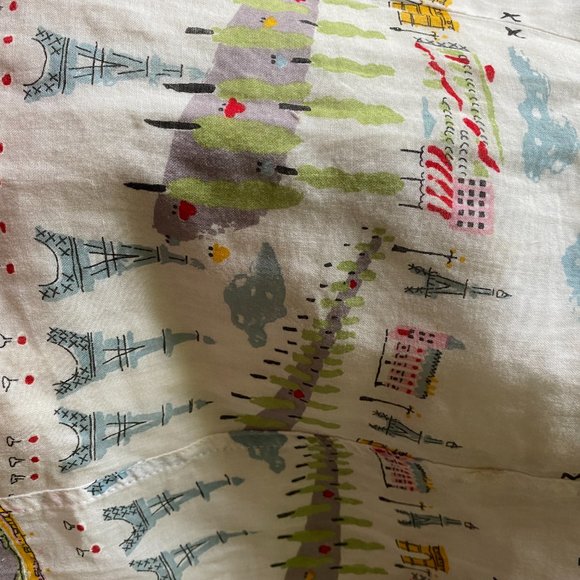 Gorgeous 100% cotton vintage For Joseph "Paris" Dress size M - Picture 6 of 6